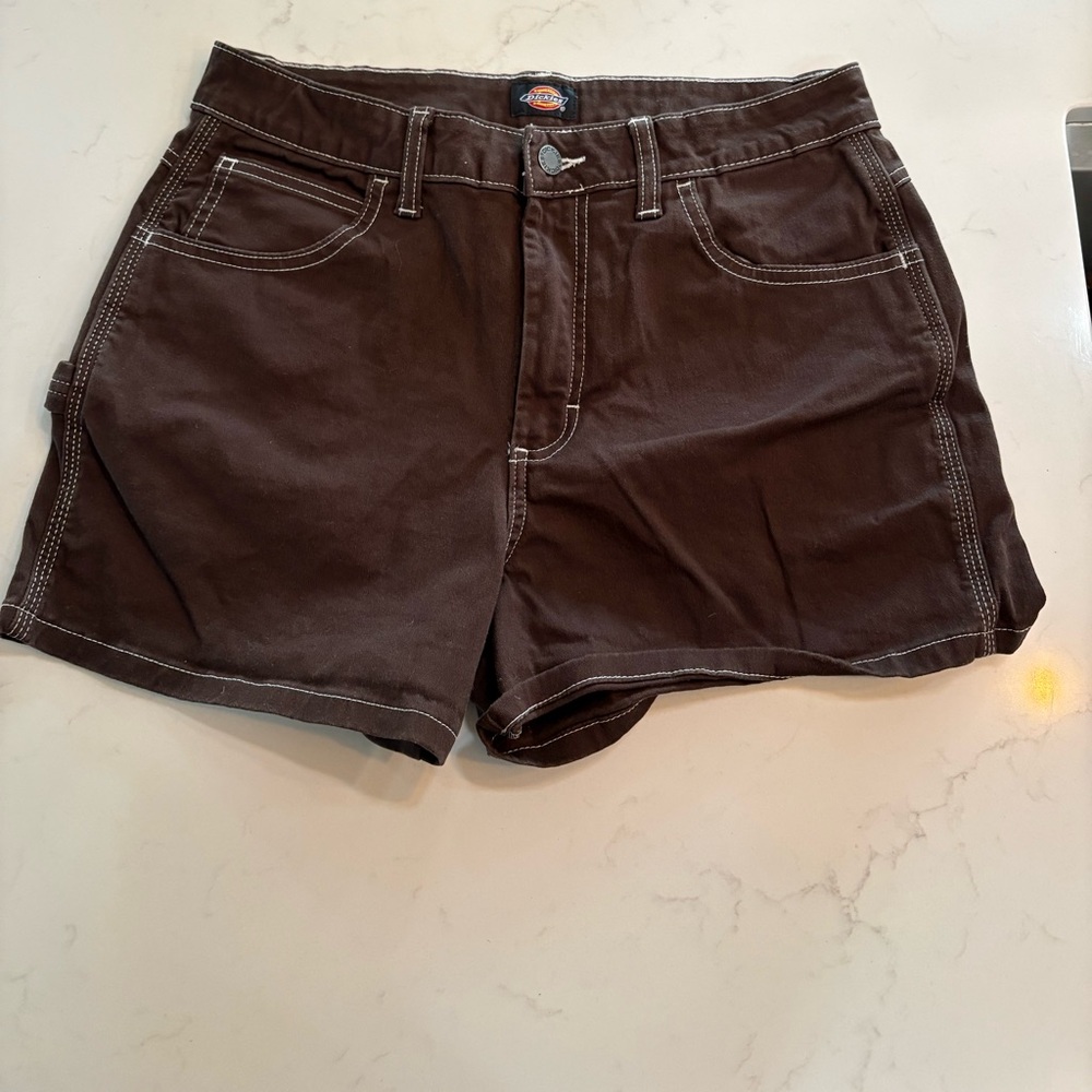 Dickies Dark Brown Women's Cargo Shorts